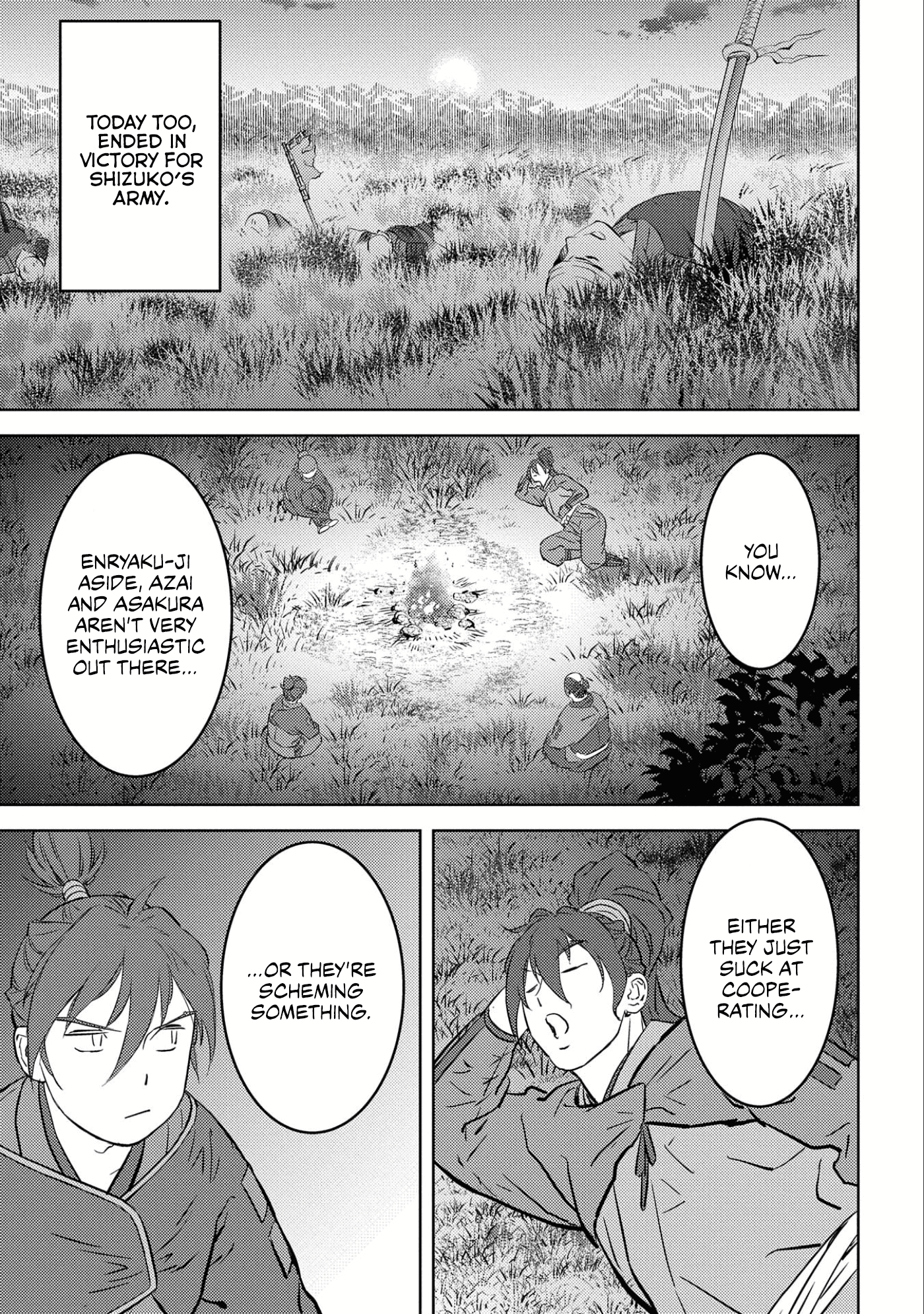 Sengoku Komachi Kuroutan: Noukou Giga Chapter 50 22